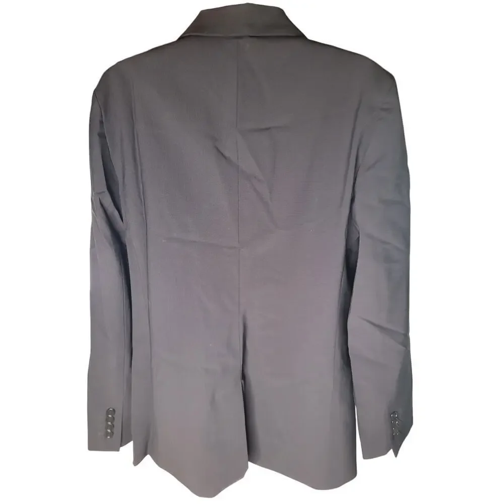 Talbots Black Two Button Blazer/Jacket Size 12